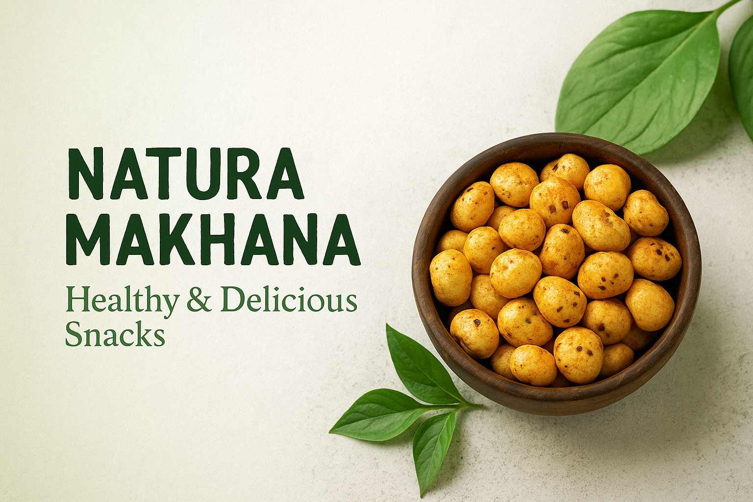 Natura Makhana Banner